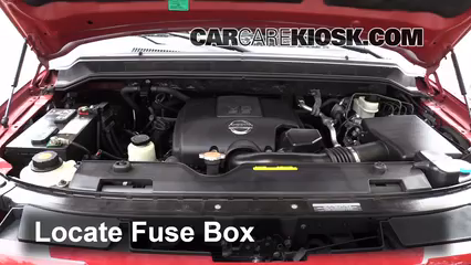 2009 Nissan Armada SE 5.6L V8 FlexFuel Fuse (Engine) Check